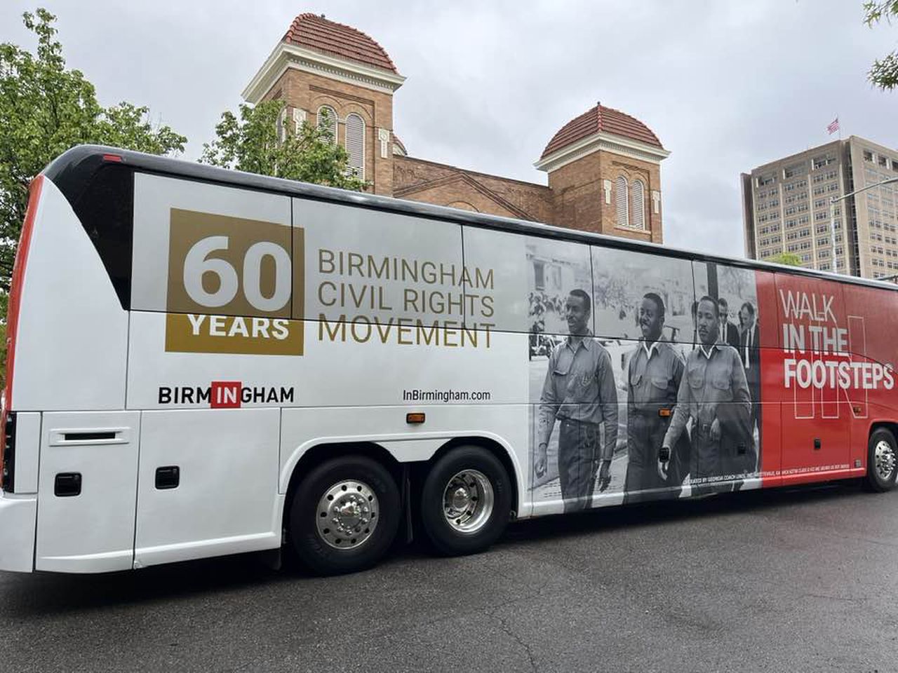 Civil rights motorcoach shares Birmingham’s 1963 story