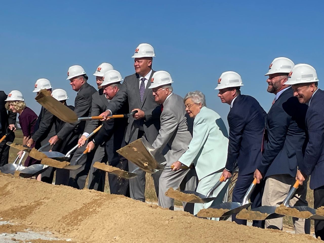 Gov. Kay Ivey announcing tax incentives aimed at creating jobs