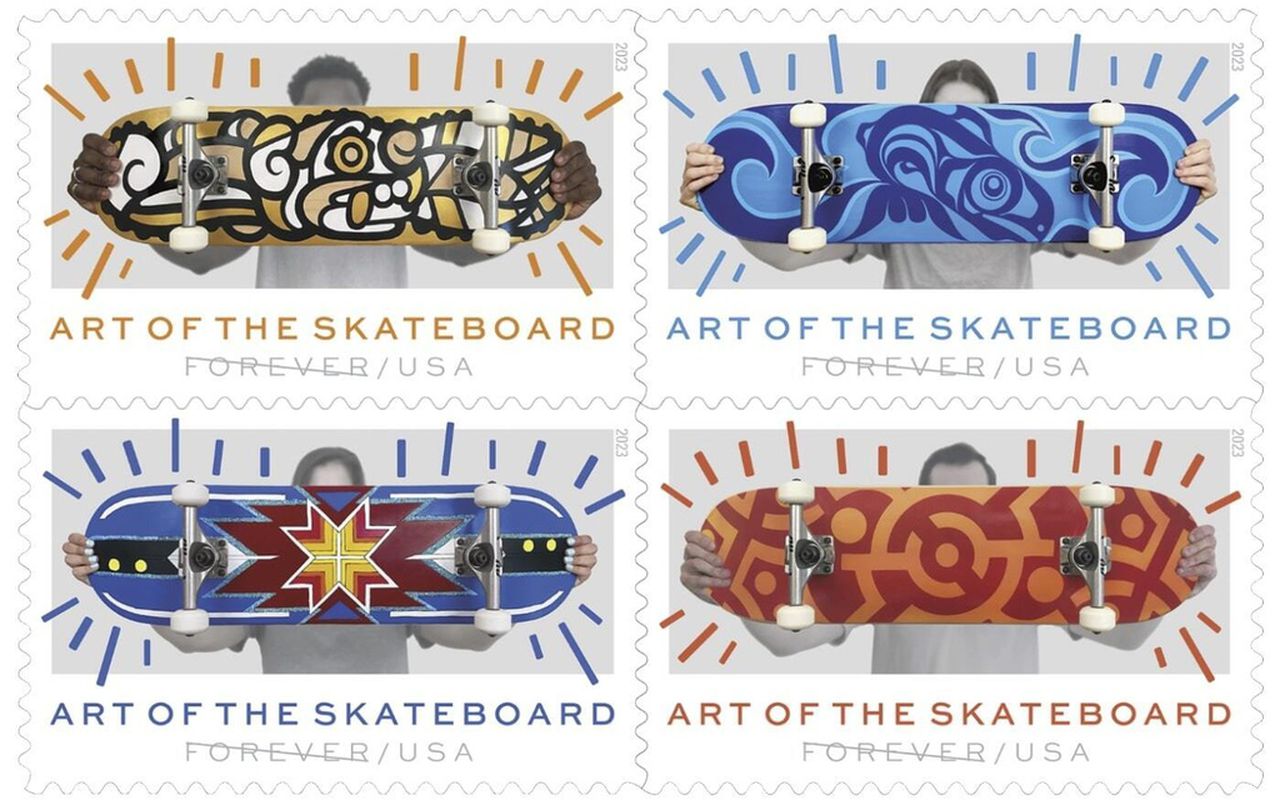 Indigenous artists help skateboarding earn stamp of approval