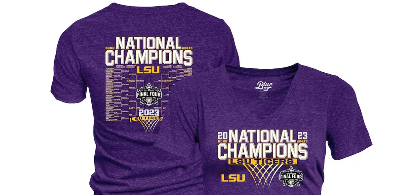 LSU purple shirt