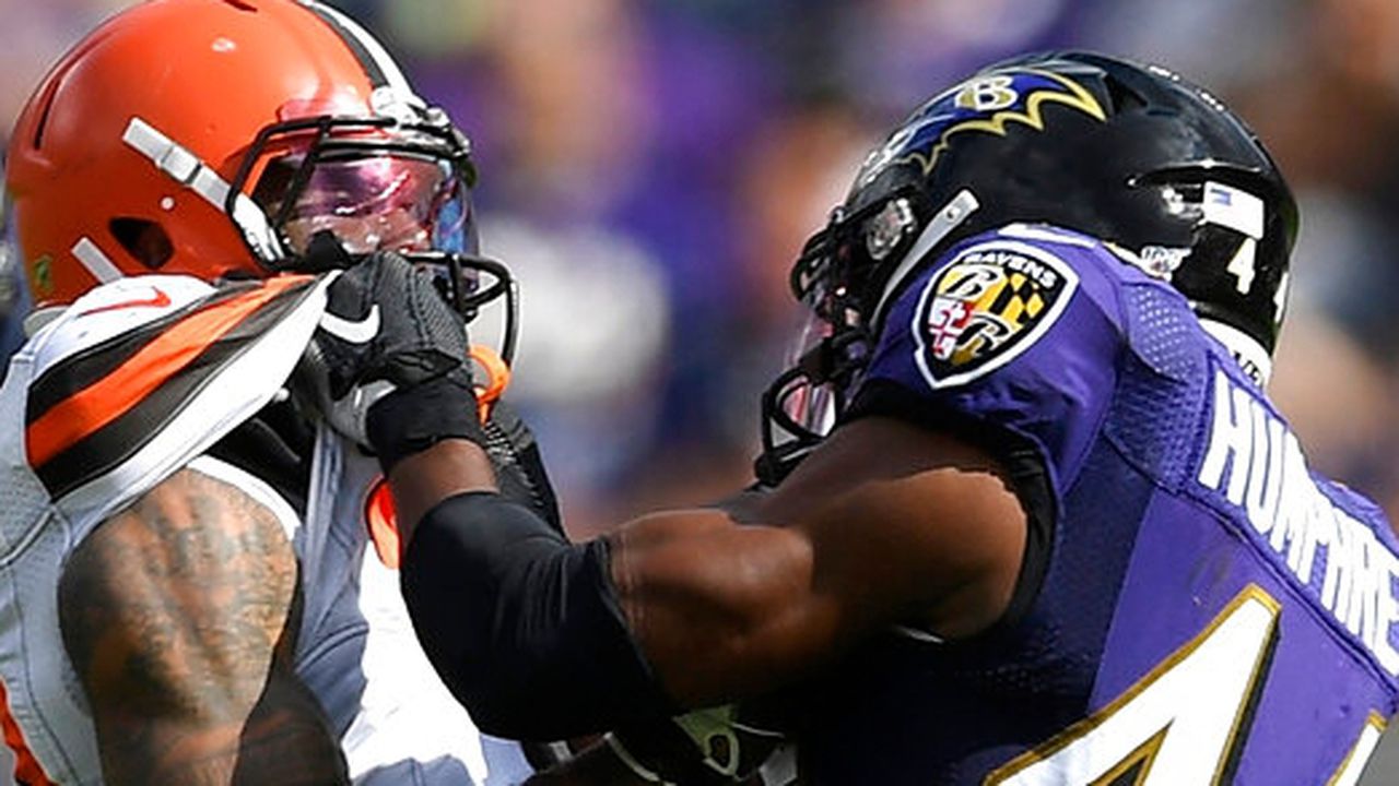 Marlon Humphrey buries the hatchet with new teammate