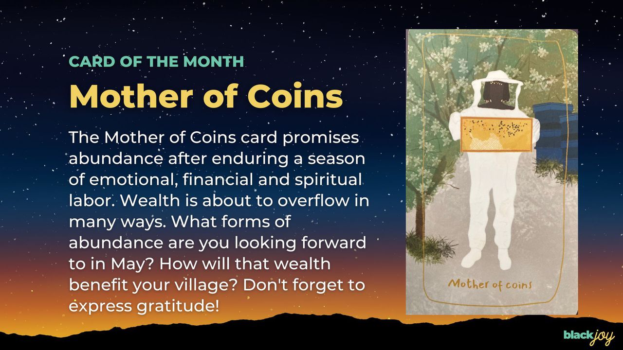 May “Card of the Month” — Mother of Coins