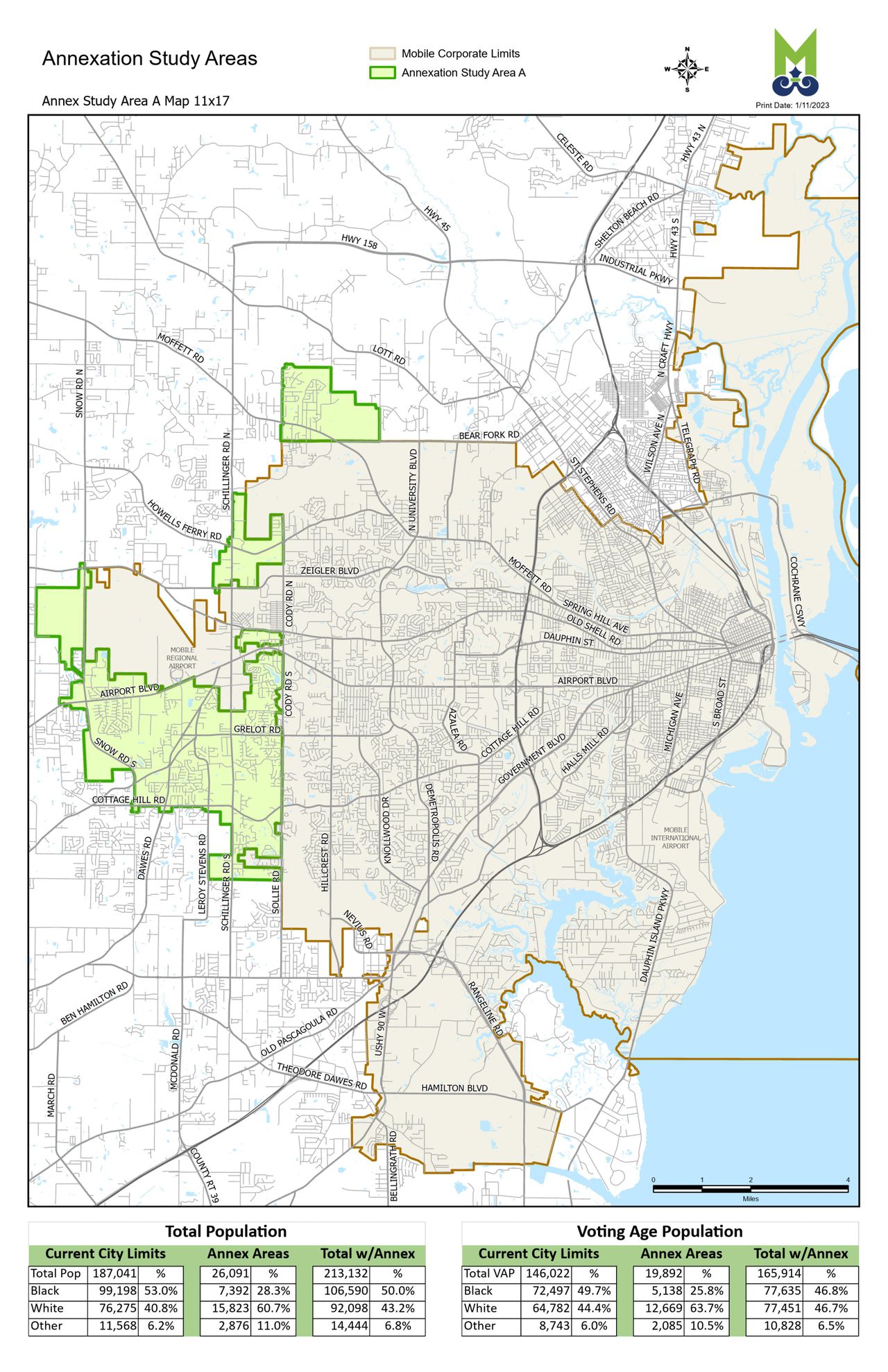 Mobile annexation talks spark concerns over dilution of city services, Black votes