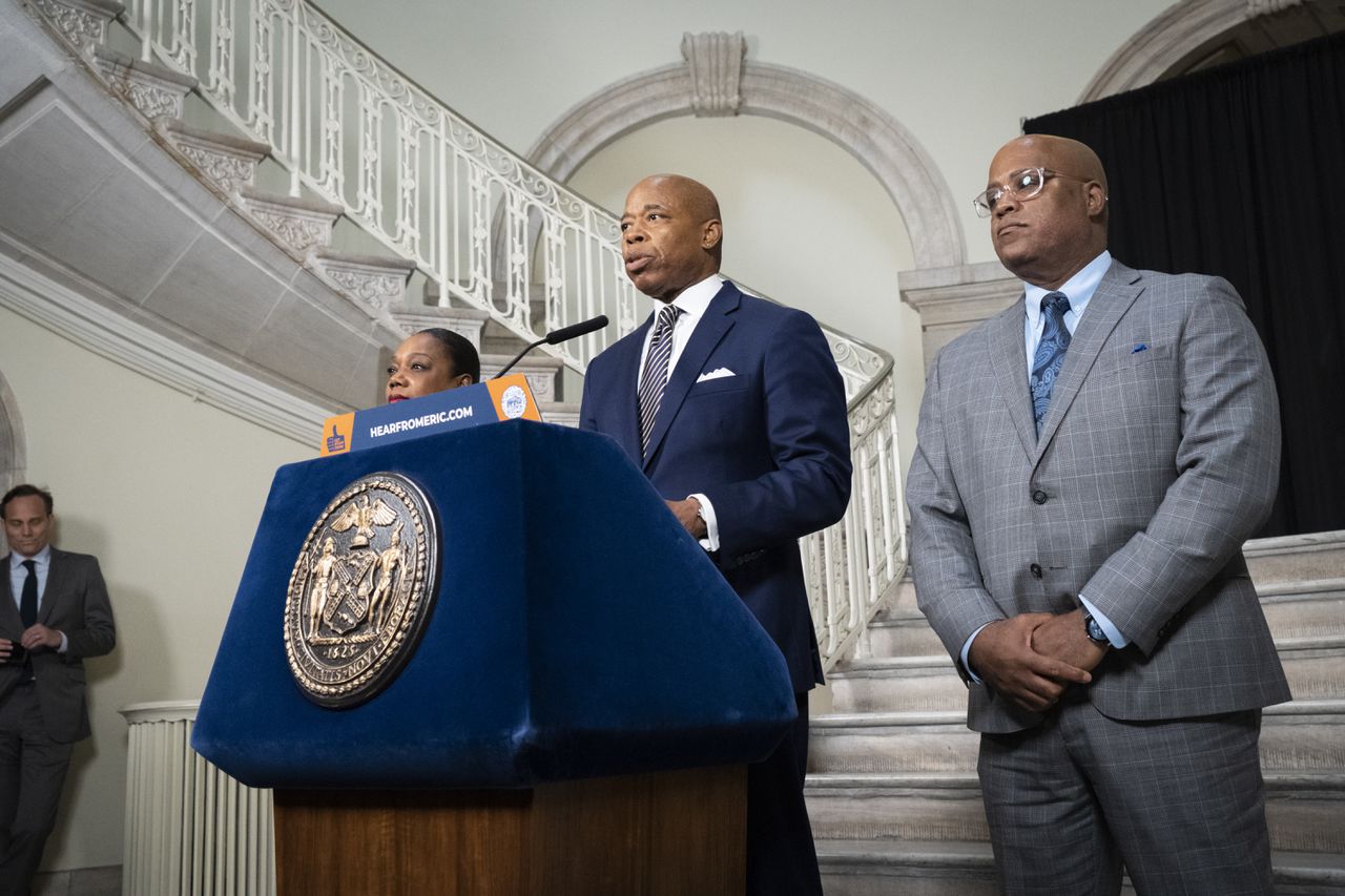 New York Mayor Eric Adams warns Marjorie Taylor Greene, Trump ‘rabble-rousers’ to ‘control yourselves’