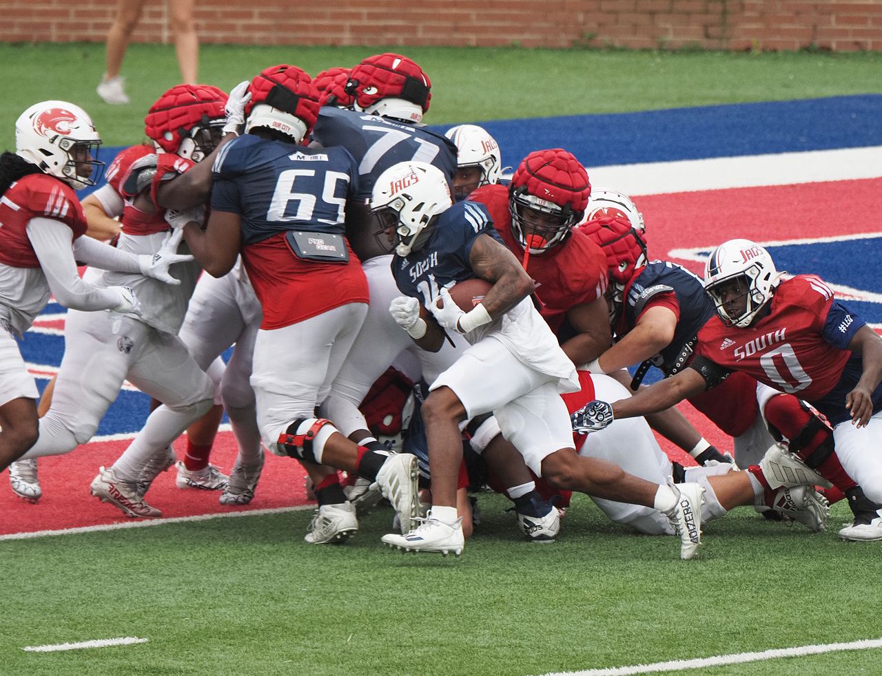 Offense starts quickly, defense recovers in South Alabama’s second spring scrimmage