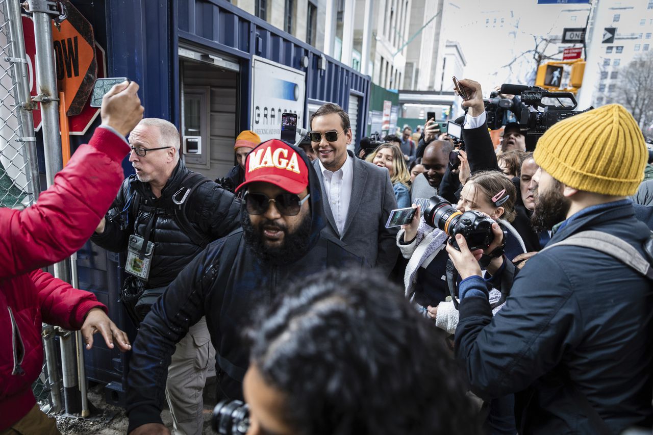 Photos: Trump arraignment in NY creates spectacle of protesters, reporters, more