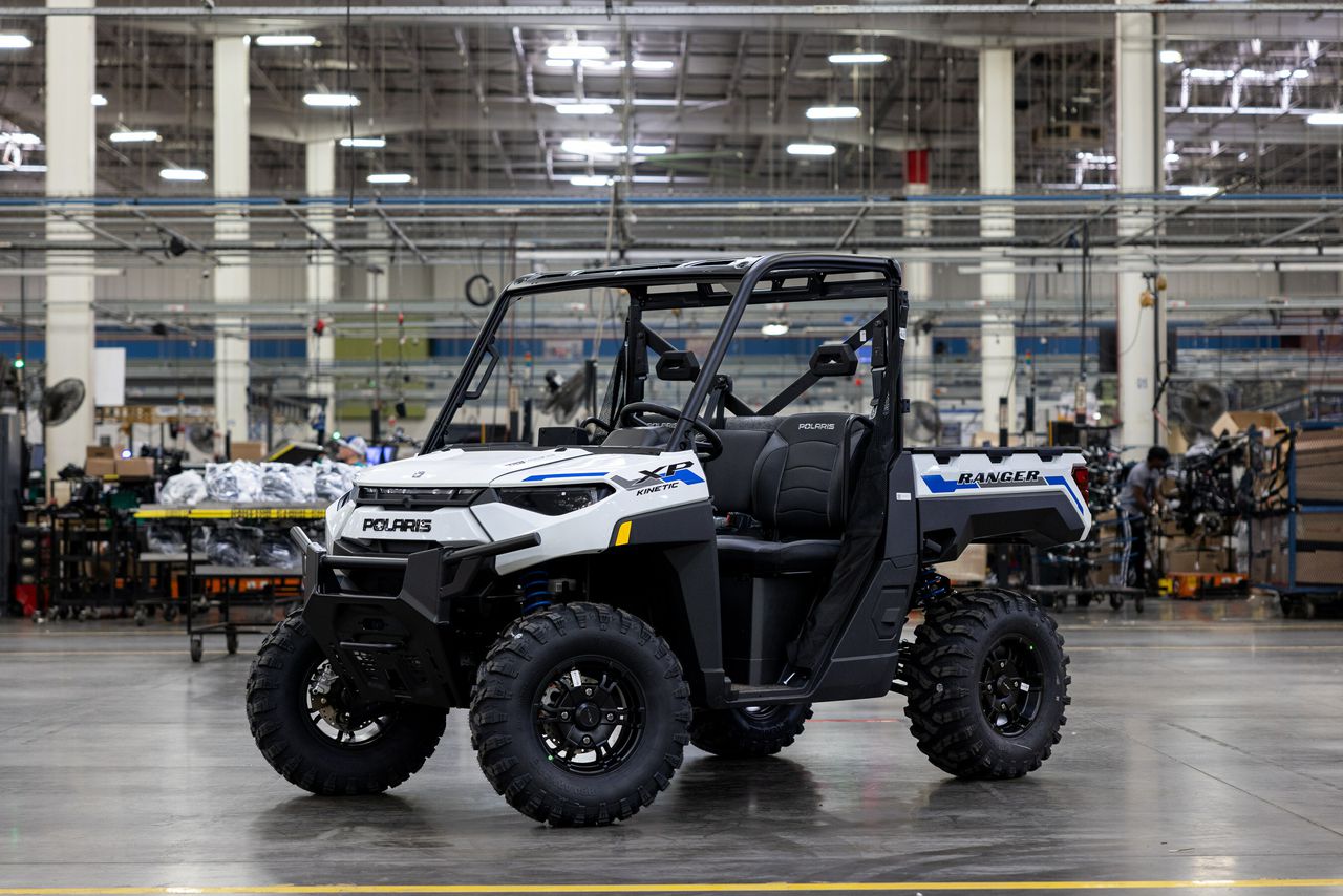 Polaris ships first all-electric off-road vehicles made in Alabama