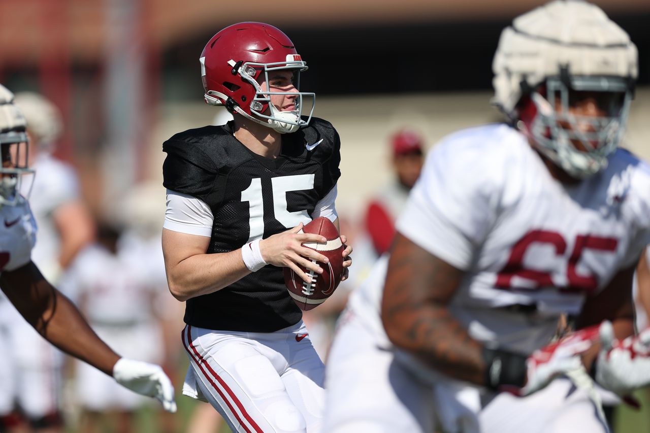 Saban updates Alabama's starting QB race: 'Both guys have had their moments'