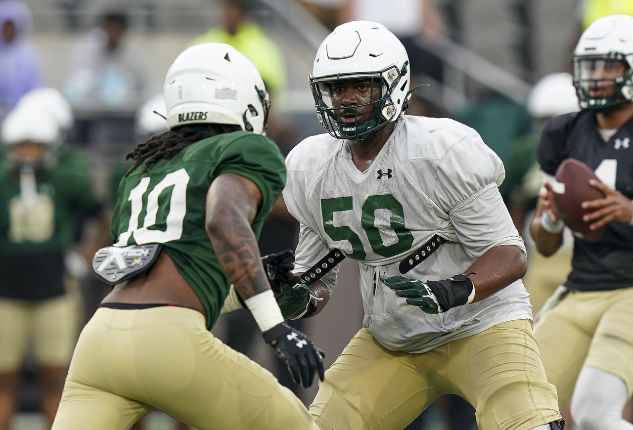 ‘Sky is the limit’ for UAB transfer lineman Will Parker