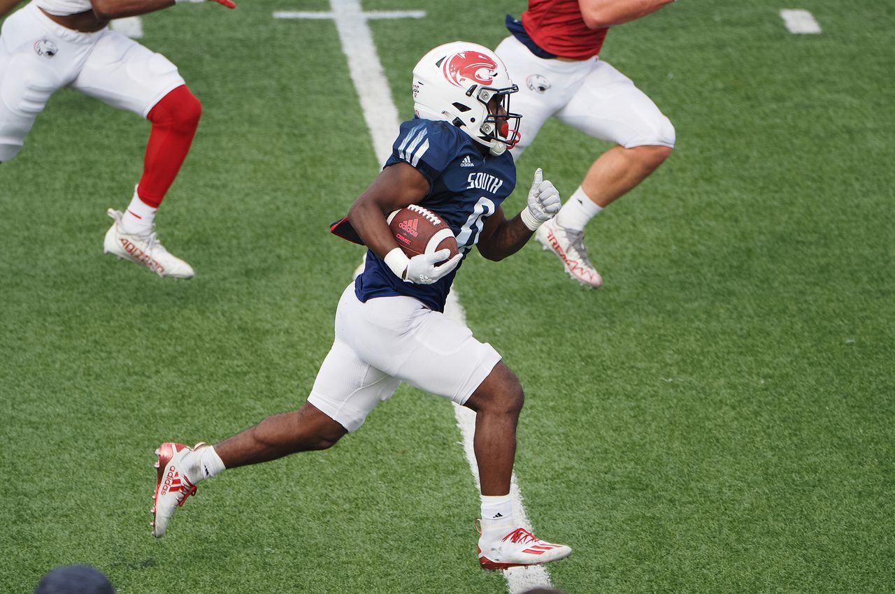 South Alabama football scrimmage 