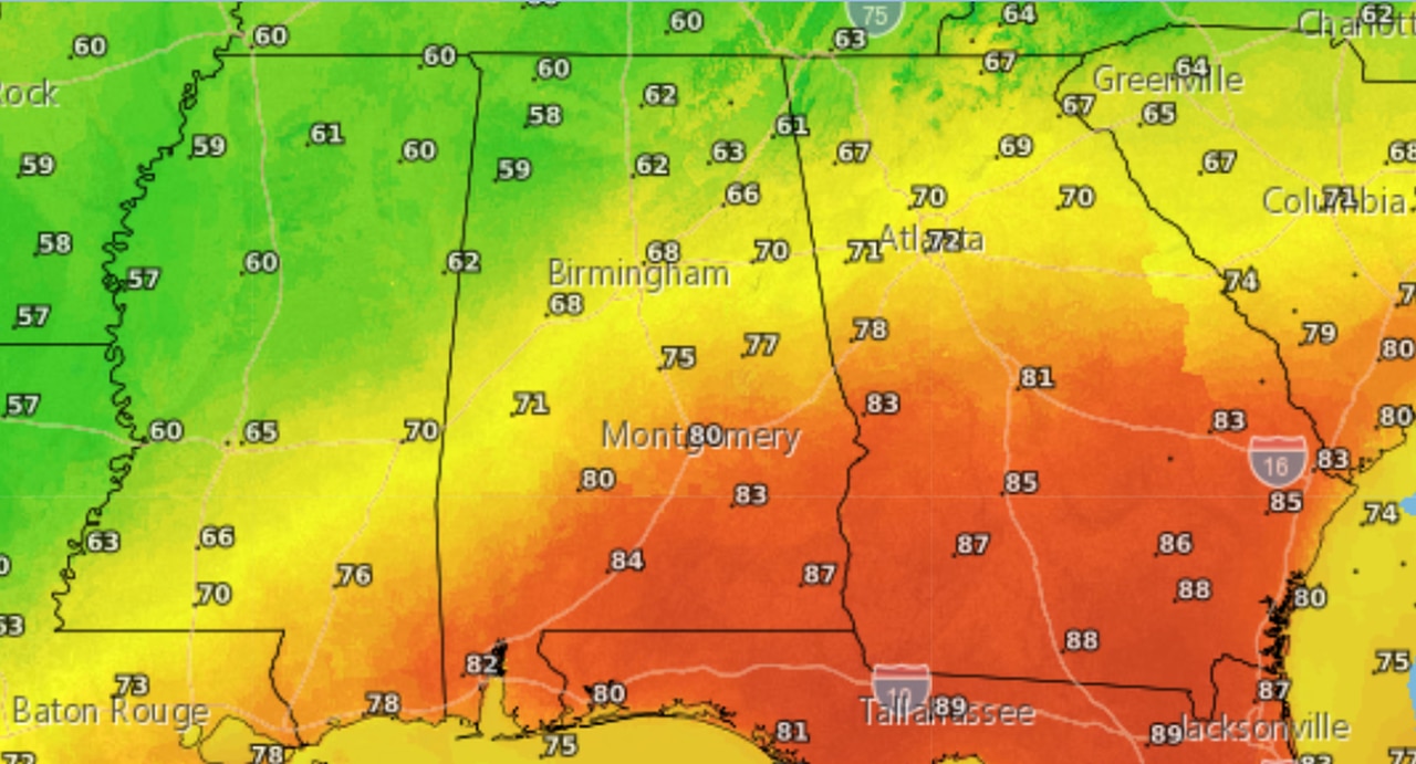 Friday highs