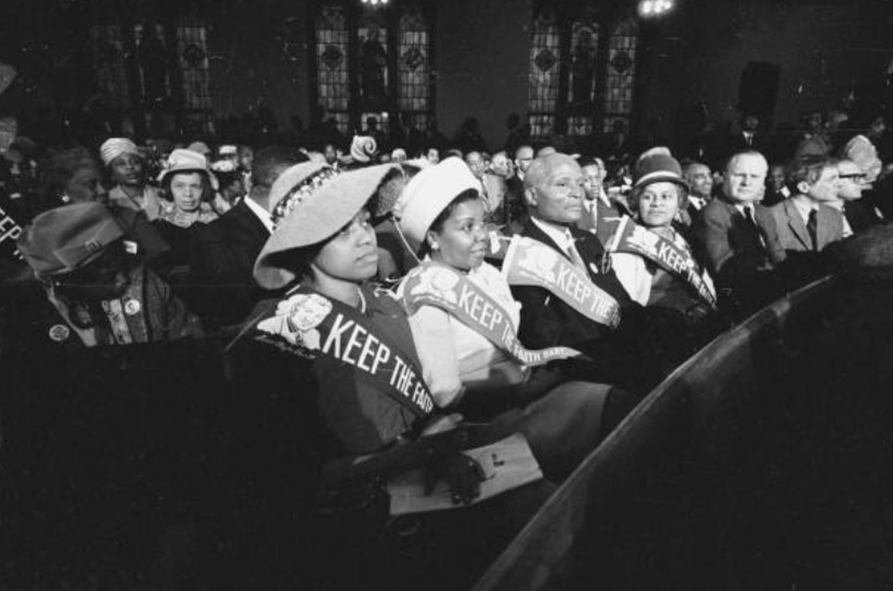 Black women in church