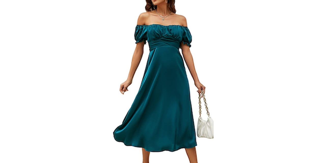 Lephissa Off The Shoulder Dress