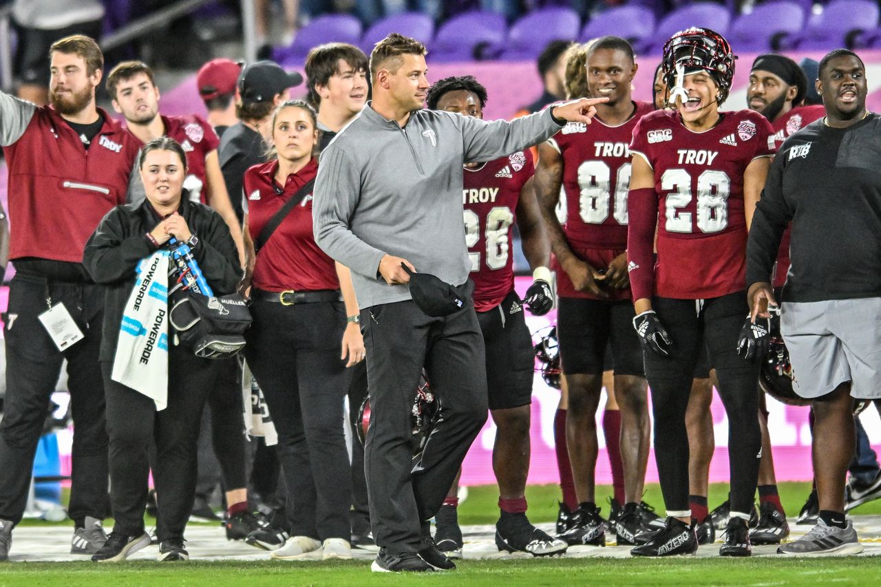 Troy coach Jon Sumrall up for spring game against Auburn: ‘I’d go play’