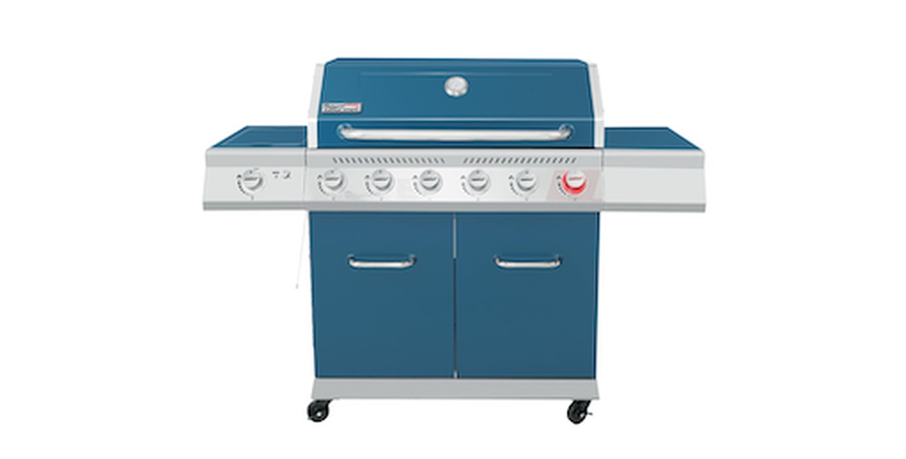 Royal Gourmet 6-Burner BBQ Gas Grill with Sear Burner and Side Burner