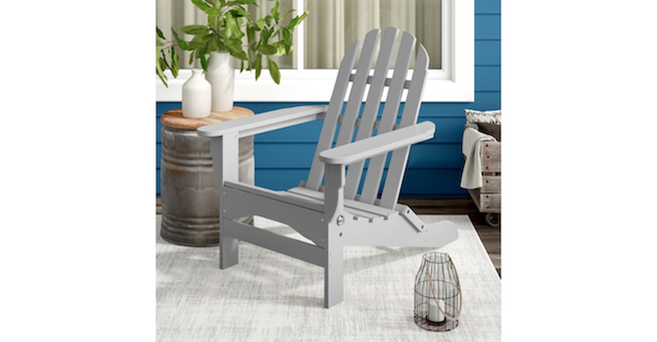 Hartington Plastic Folding Adirondack Chair