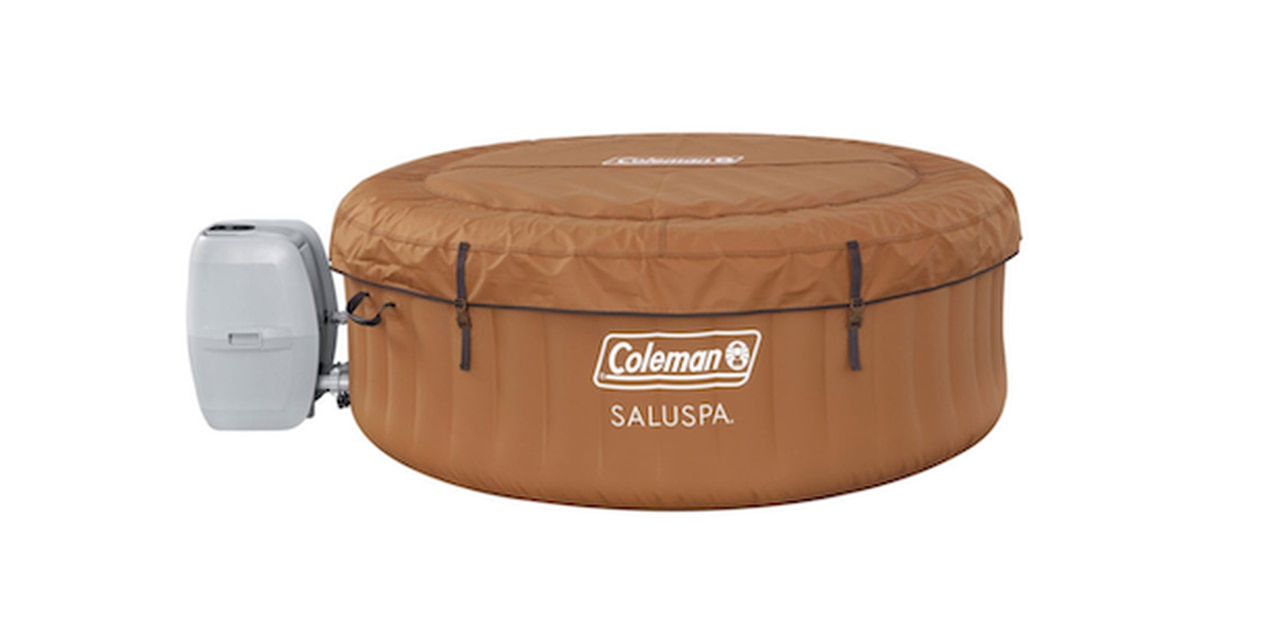 Coleman Ponderosa SaluSpa 2-4 Person Inflatable Hot Tub with 120 AirJets