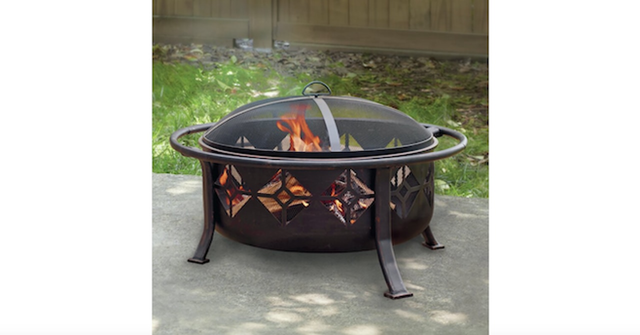 Thorn Steel Wood Burning Outdoor Fire Pit