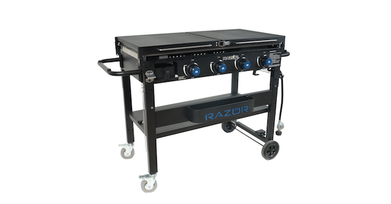 Razor 4 - Burner Countertop Flat Top Gas Grill