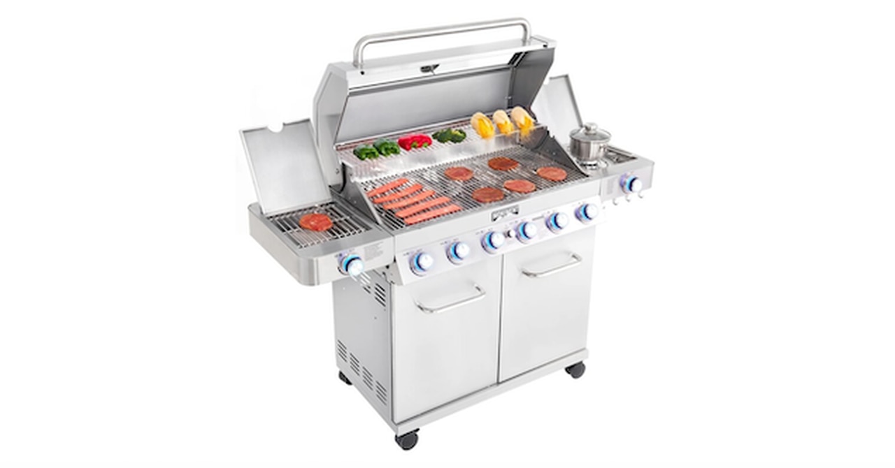 Monument Grills 6 - Burner Countertop Gas Grill