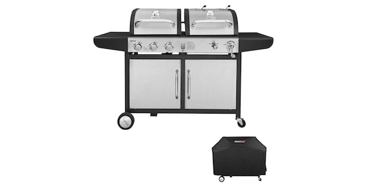 Royal Gourmet 3 - Burner Free Standing Gas Grill with Cover