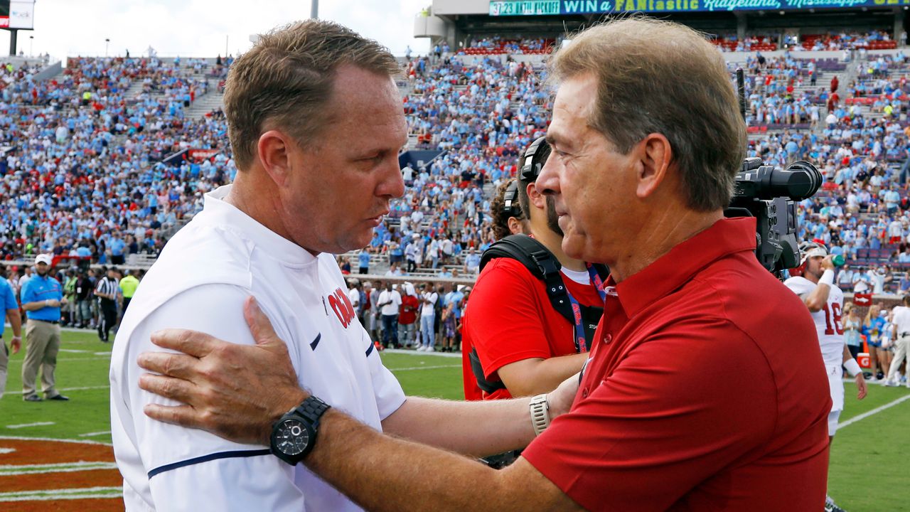 What Nick Saban said about Hugh Freeze’s idea for an in-state spring game