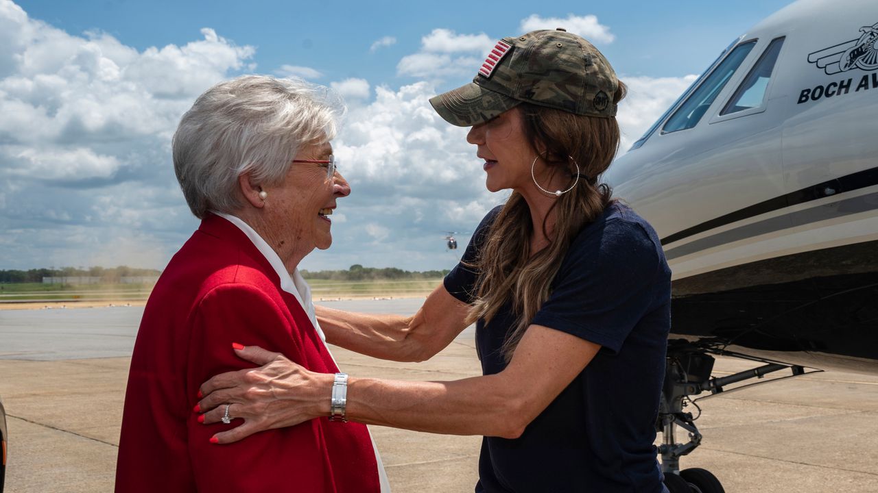 Governor Kay Ivey Governor Noem Greeting