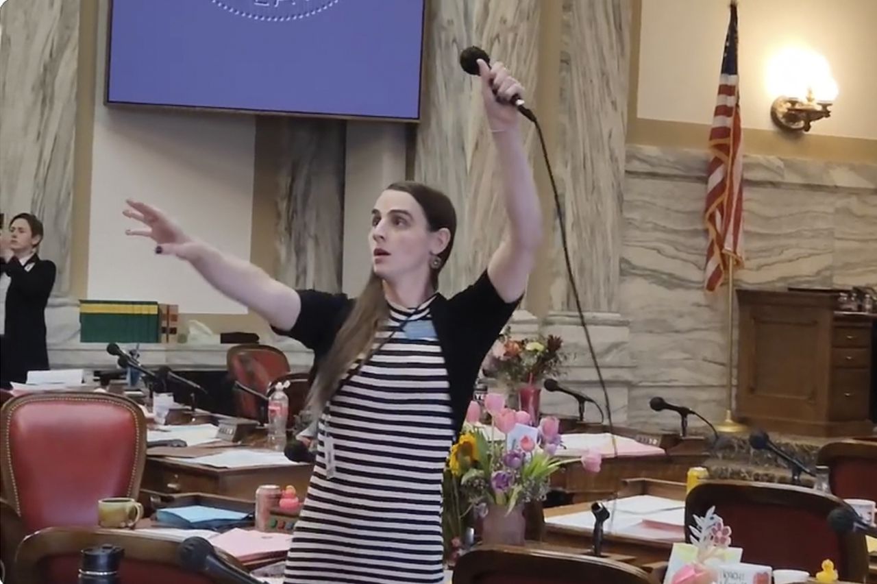 Zooey Zephyr, silenced trans lawmaker, faces expulsion by Montana Republicans