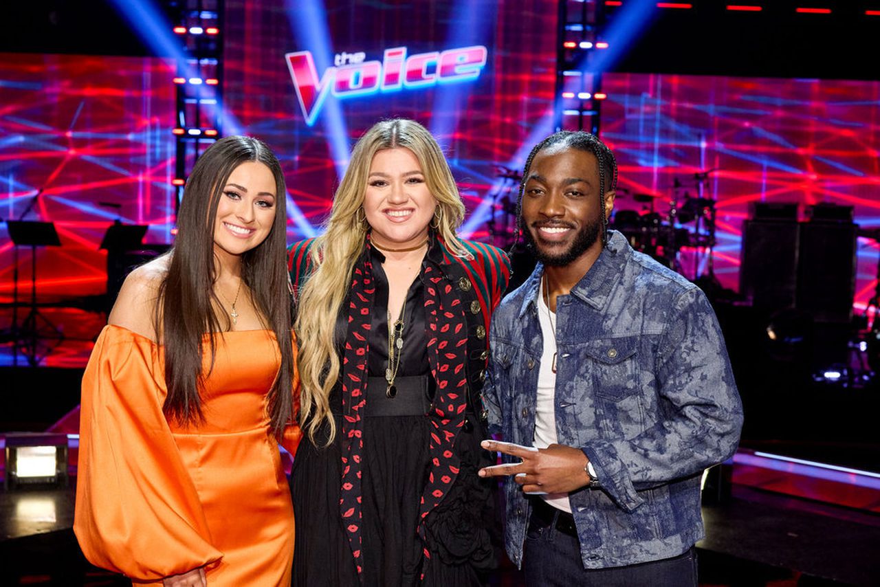 Team Kelly on "The Voice"