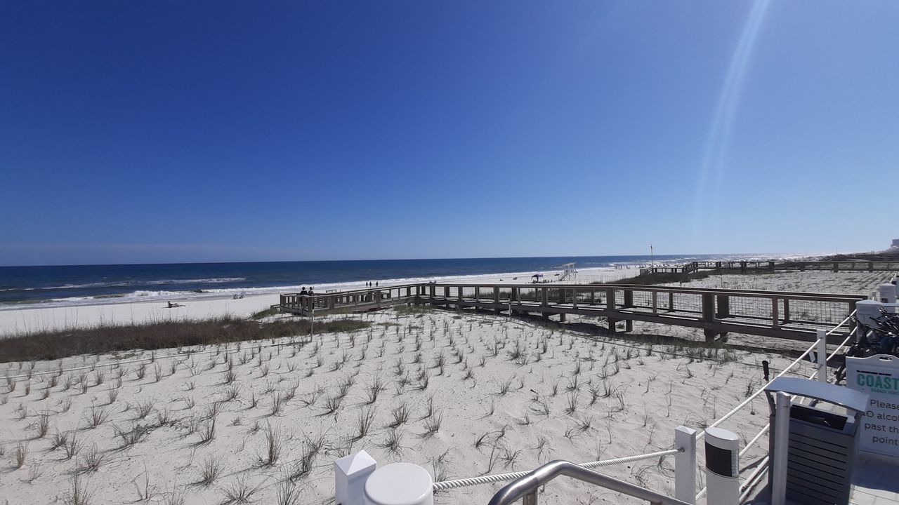 CoastAL Orange Beach is at the intersection of Ala. 161 and Ala. 182 in Orange Beach.