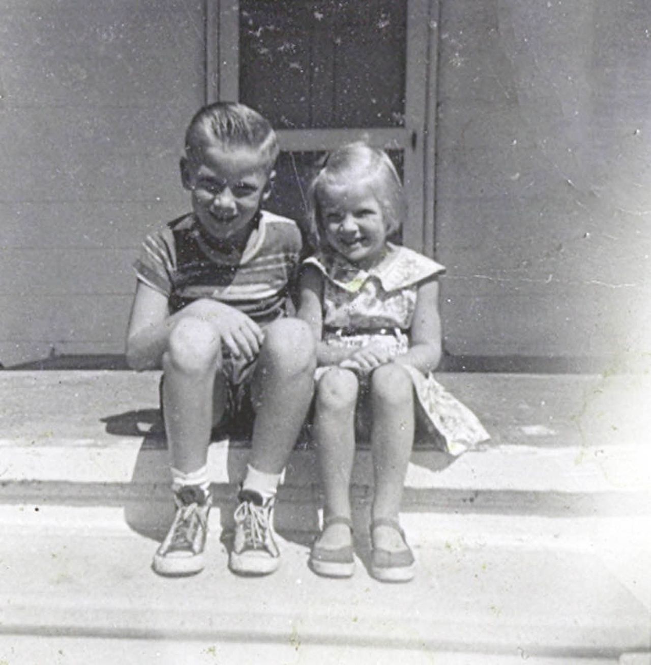 Harry Reeder and sister, Vicki