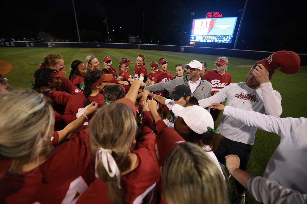 Alabama softball earns No. 5 seed, will host NCAA regional