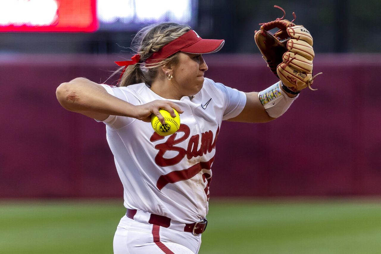 Alabama softball tops Missouri 7-2 in SEC tournament