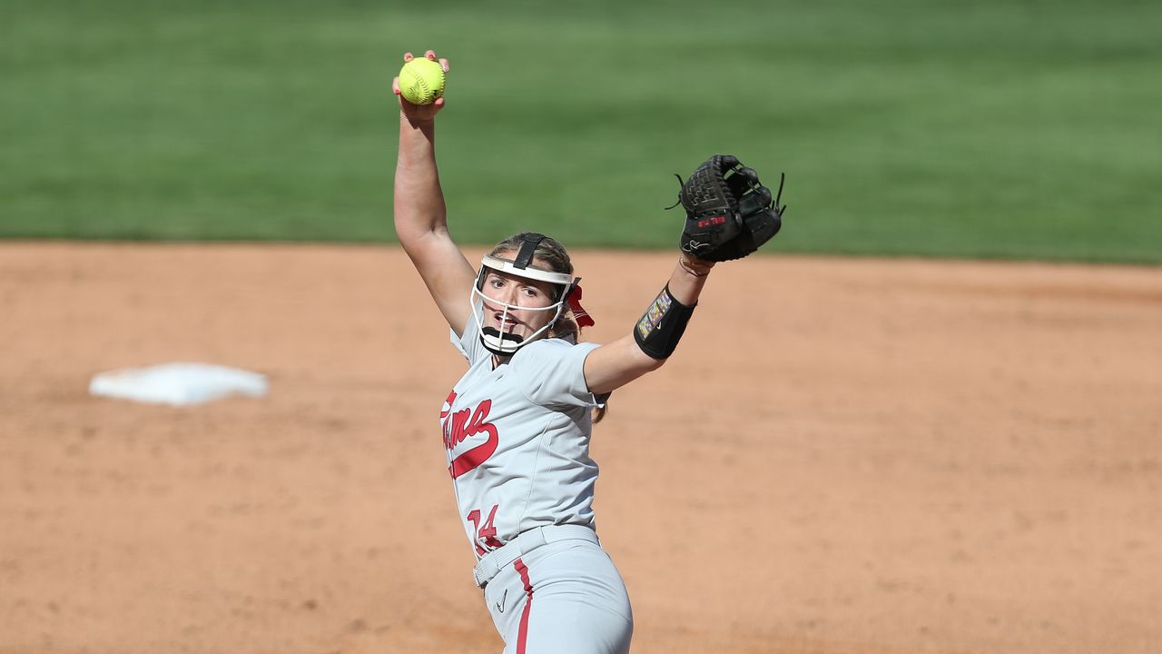 Alabama’s Montana Fouts throws her second perfect game of season