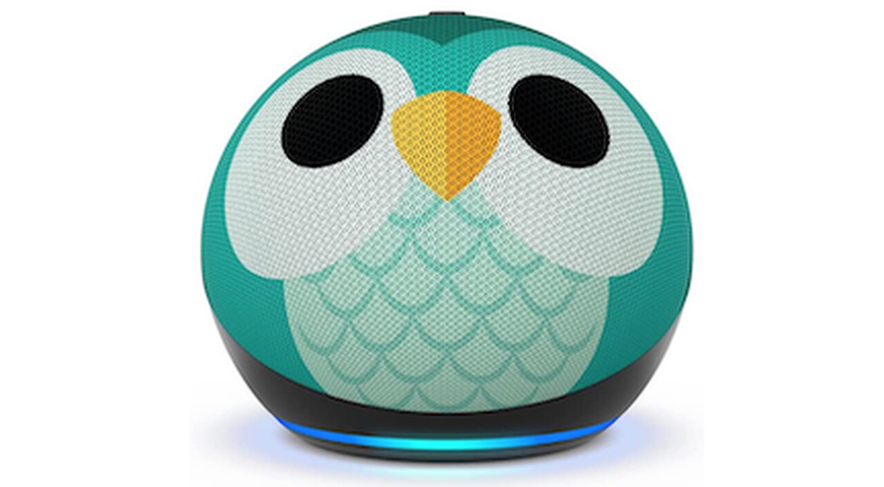 Echo Dot (5th Gen, 2022 release) Kids, Owl