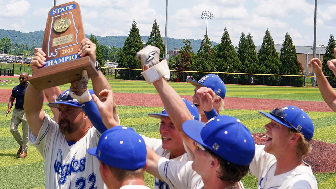 Appalachian storms back, sweeps Brantley for 1A baseball title