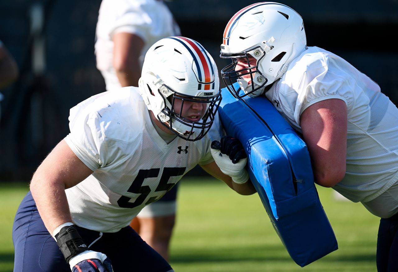 Auburn reserve offensive lineman is 10th player to enter transfer portal