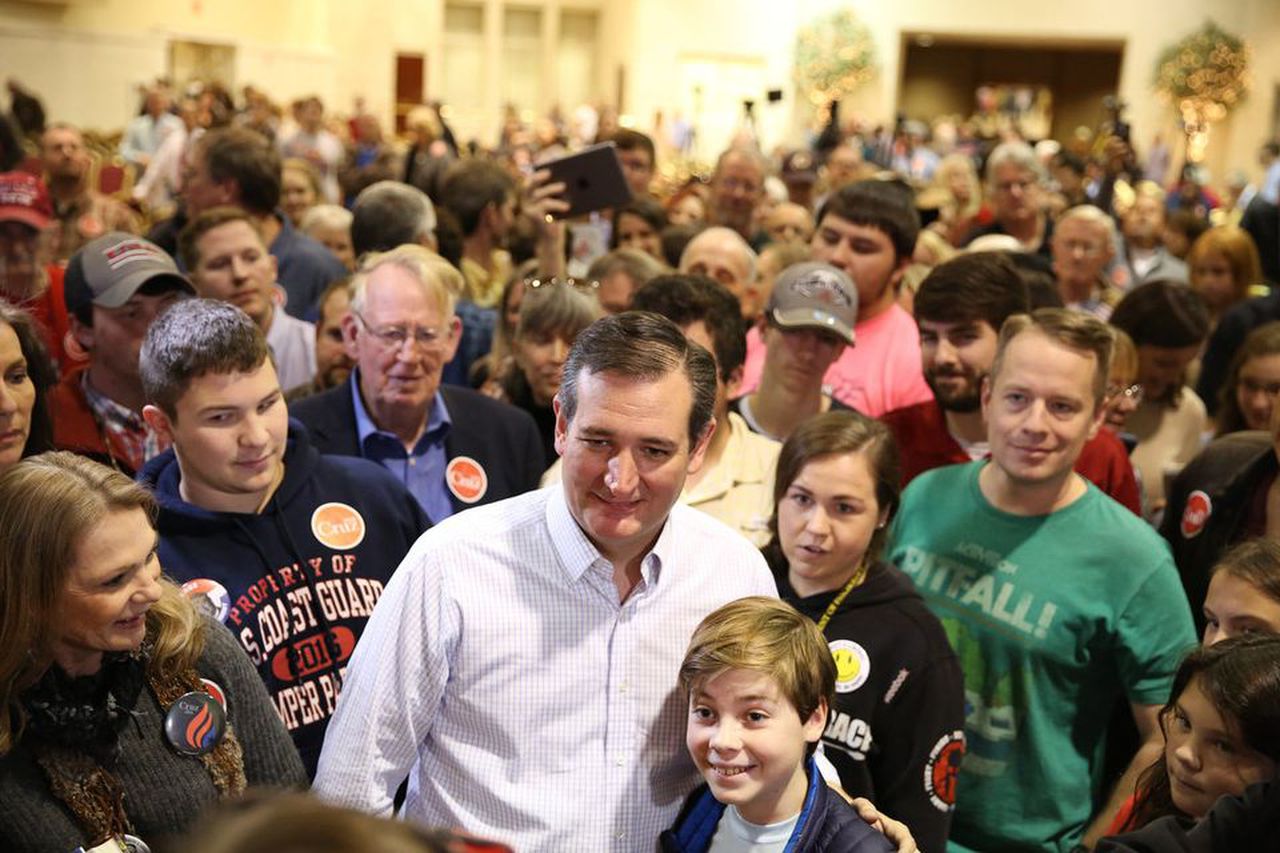 Ted Cruz in Daphne in 2015