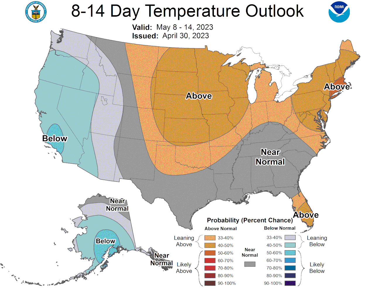 8-14 day temp outlook