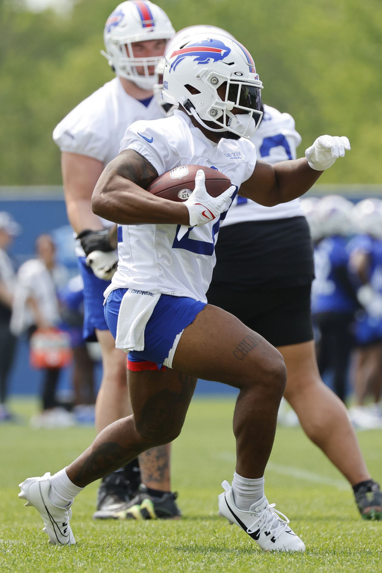 Damien Harris enjoying warm welcome in Buffalo