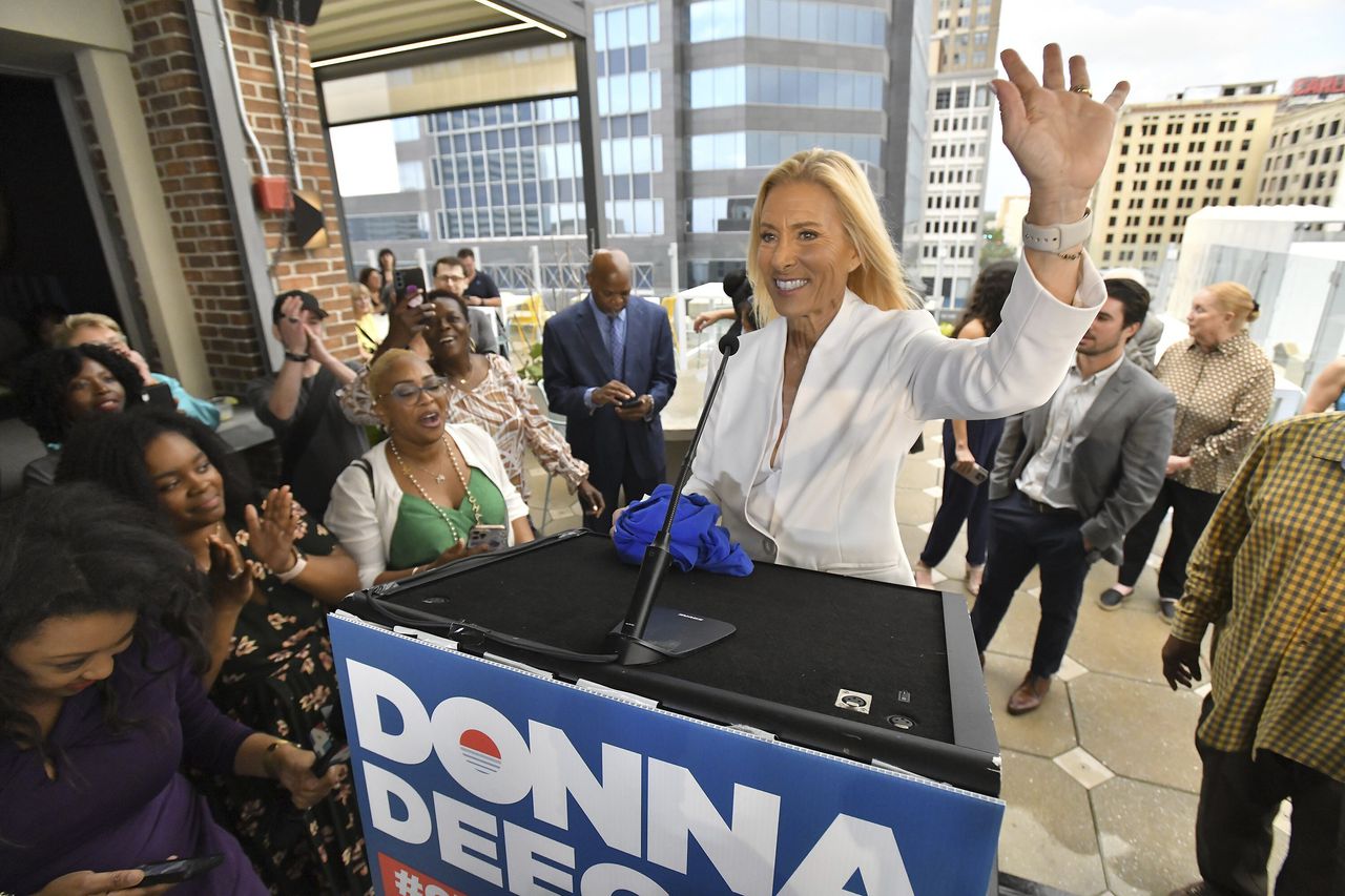 Democrat Donna Deegan wins Jacksonville, Florida mayorâs race over DeSantis-backed candidate