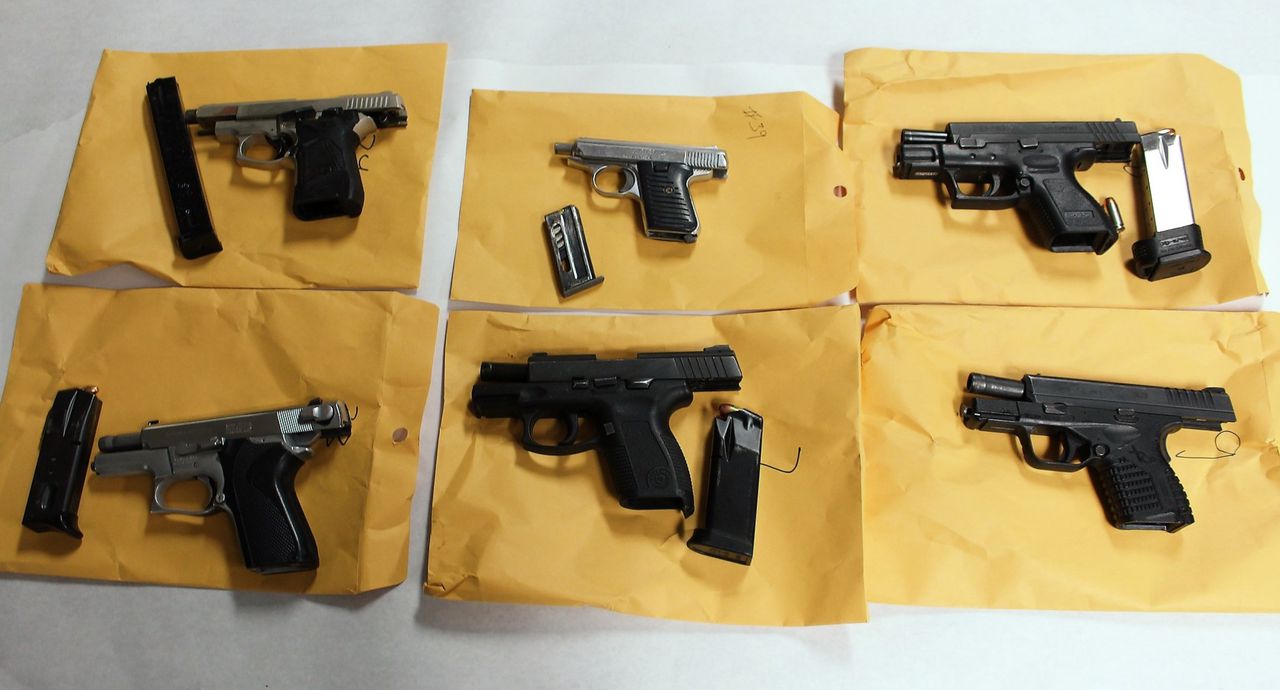 Four charged after drugs, guns found in raid on Pensacola house