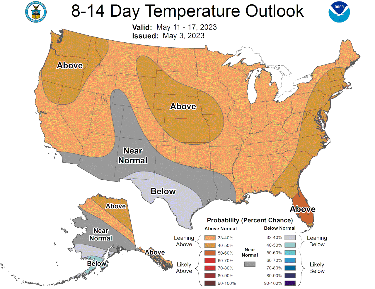 8-14 day temp outlook