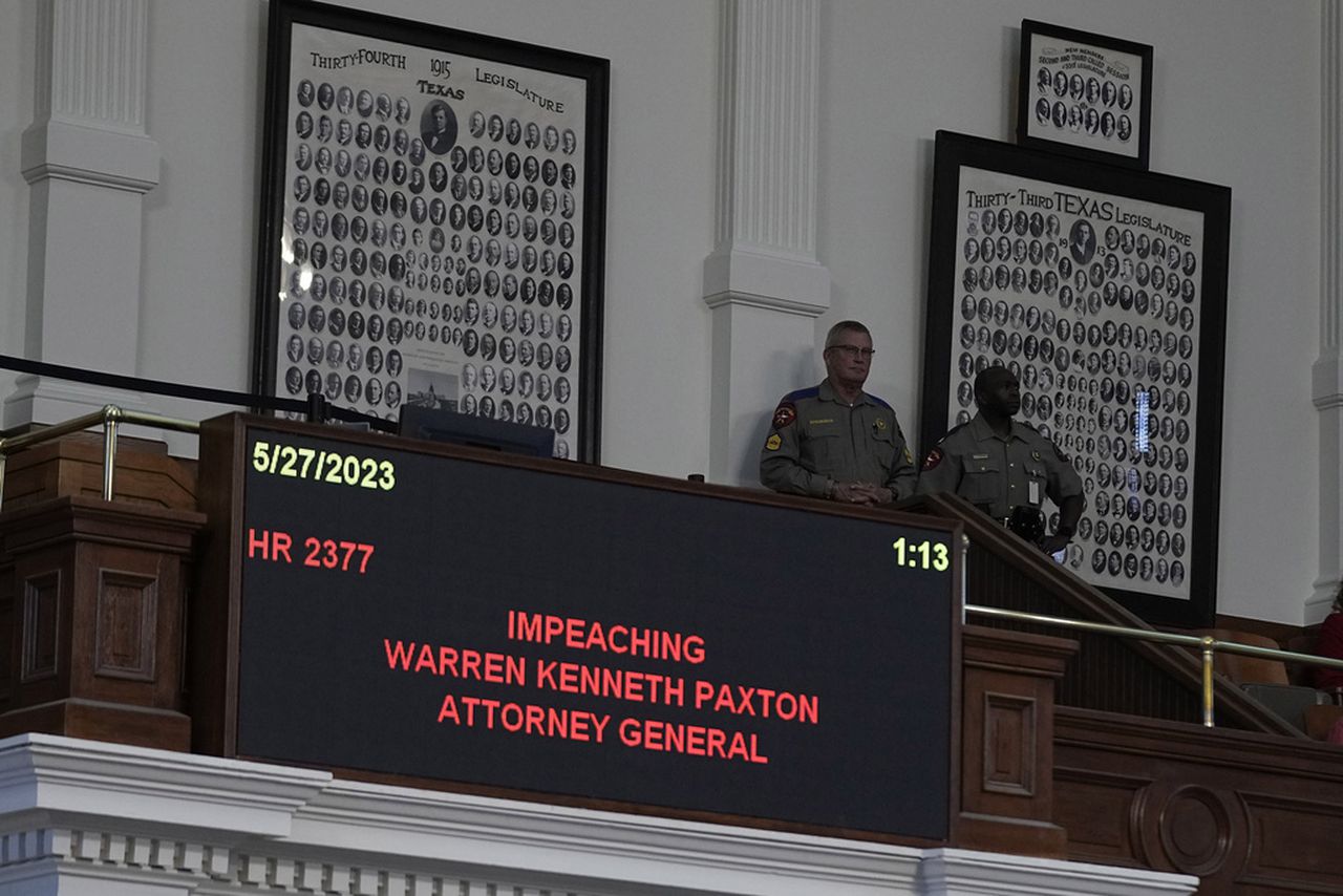 GOP-controlled Texas House votes to impeach Republican Attorney General Ken Paxton