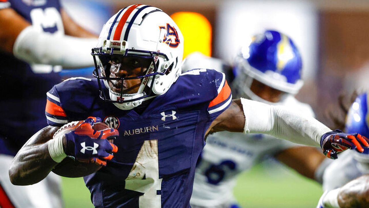 Jaguars RB Tank Bigsby on No. 4, Auburn adversity