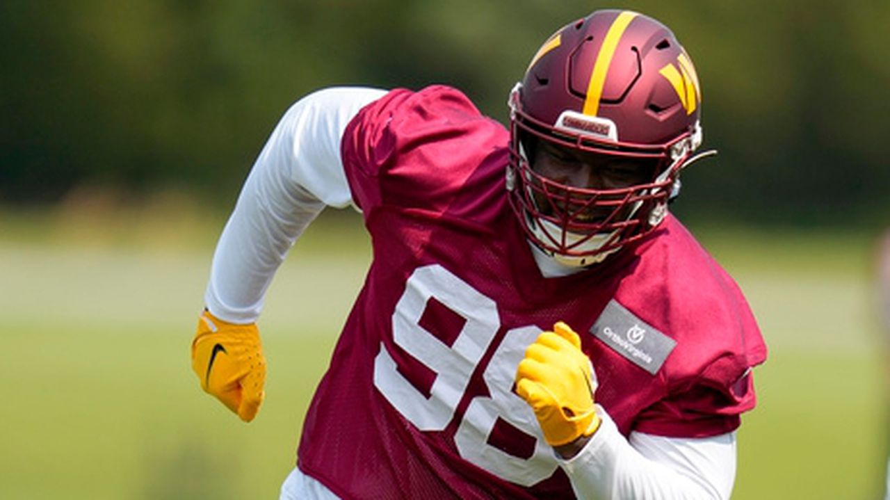 Jonathan Allen provides update on Phidarian Mathis with Washington Commanders