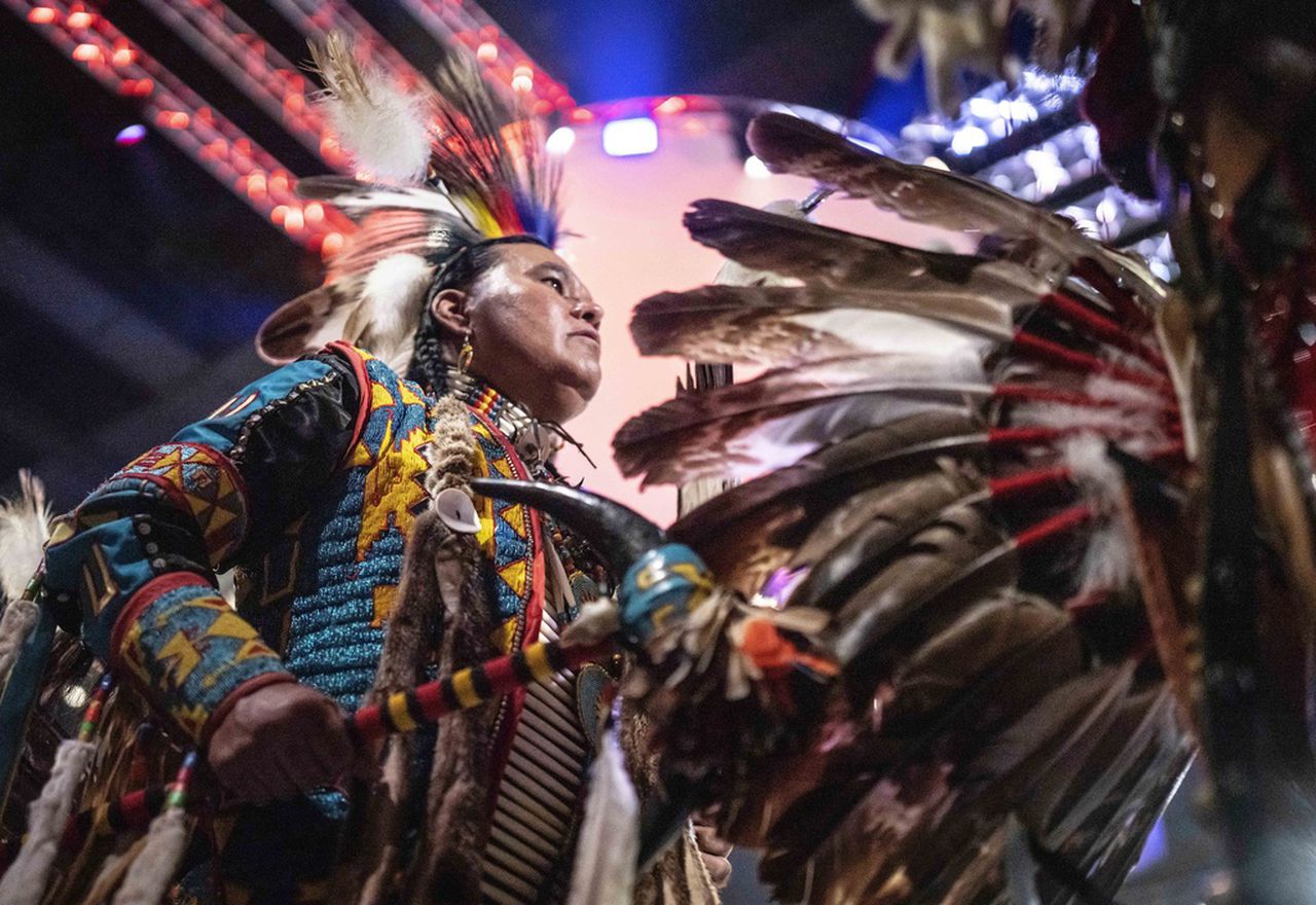 Largest powwow draws Indigenous dancers to New Mexico