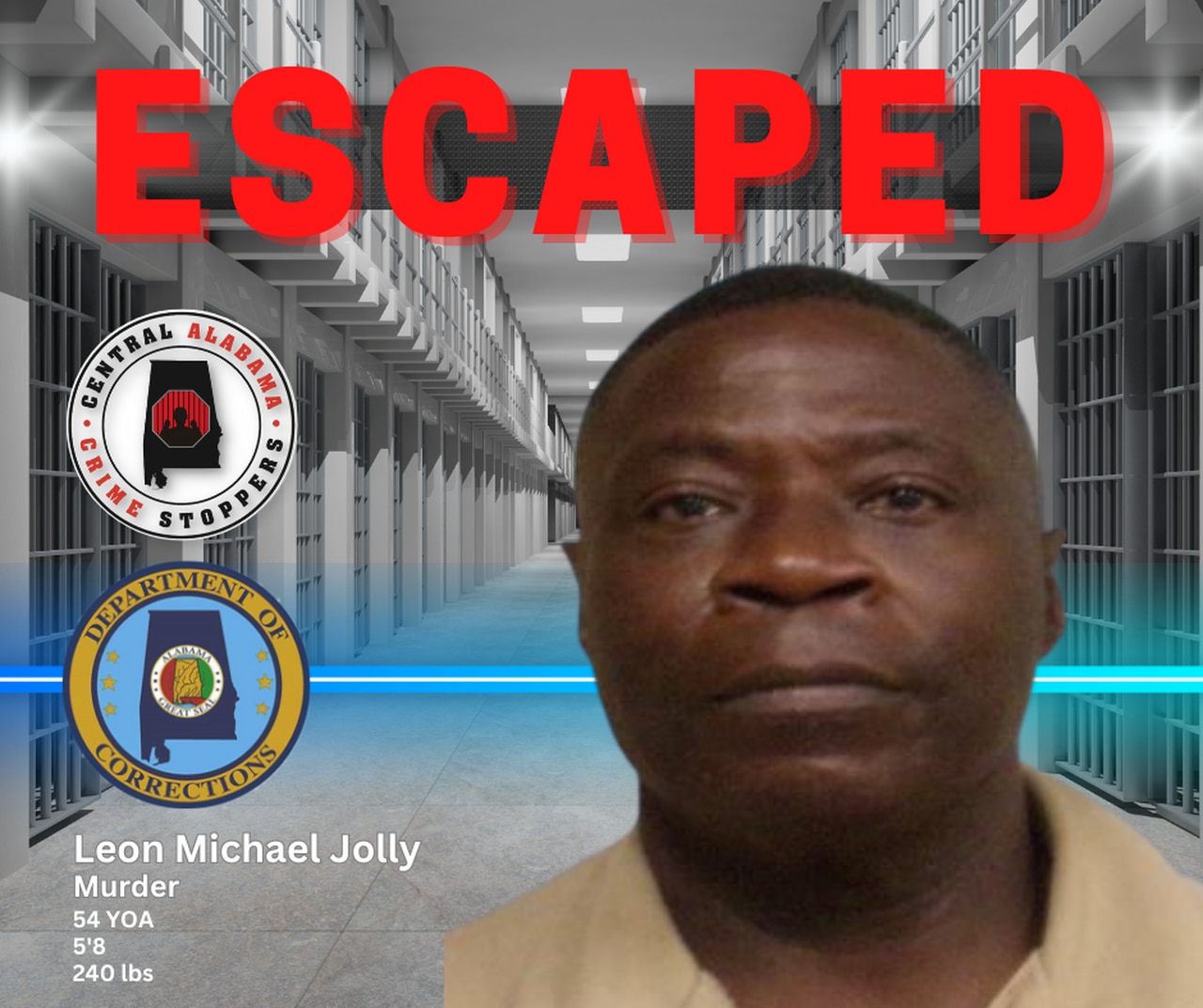Man convicted of murder back in custody after walking away from Alabama prison work release