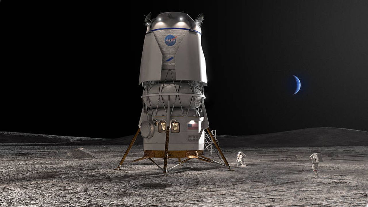 NASA picks Blue Origin to build Americaâs second lunar lander