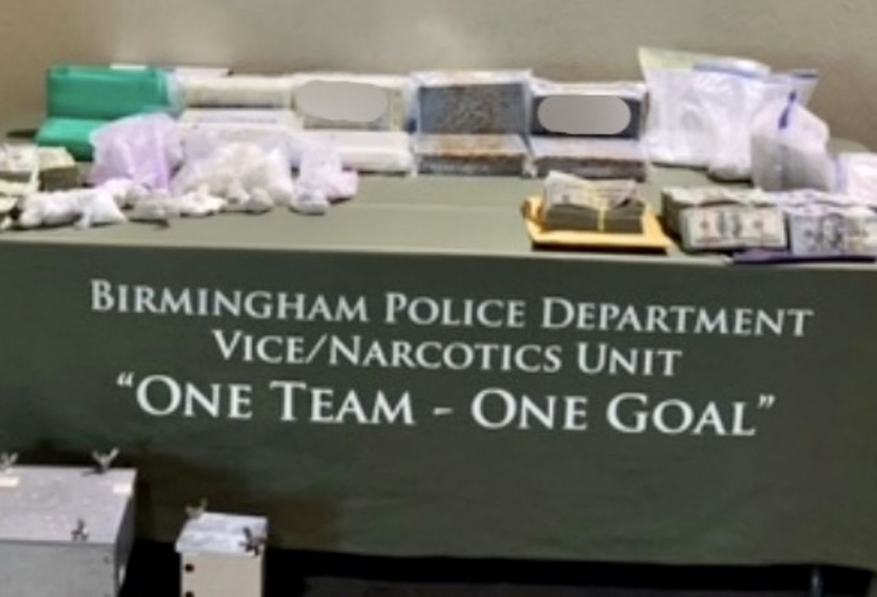 Nearly 42 pounds of fentanyl, heroin and cocaine seized in west Birmingham drug raids